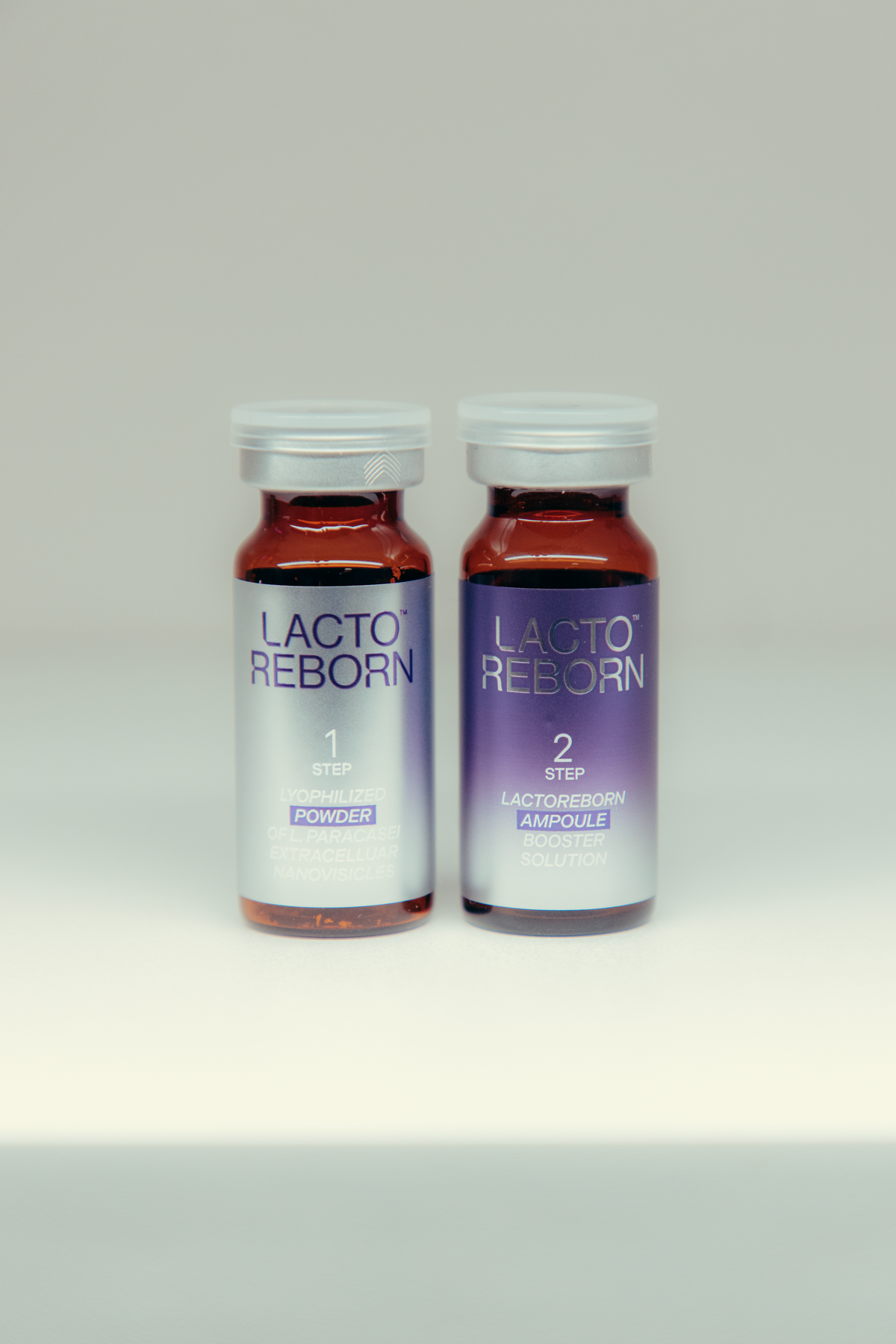 LactoReborn Step 1 and Step 2 vials